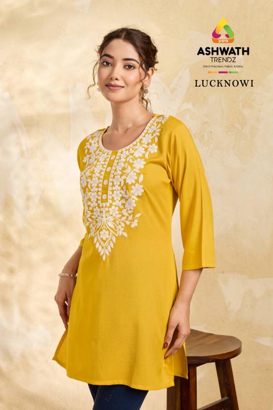 Ashwath lucknowi best wholesale lucknowi kurti